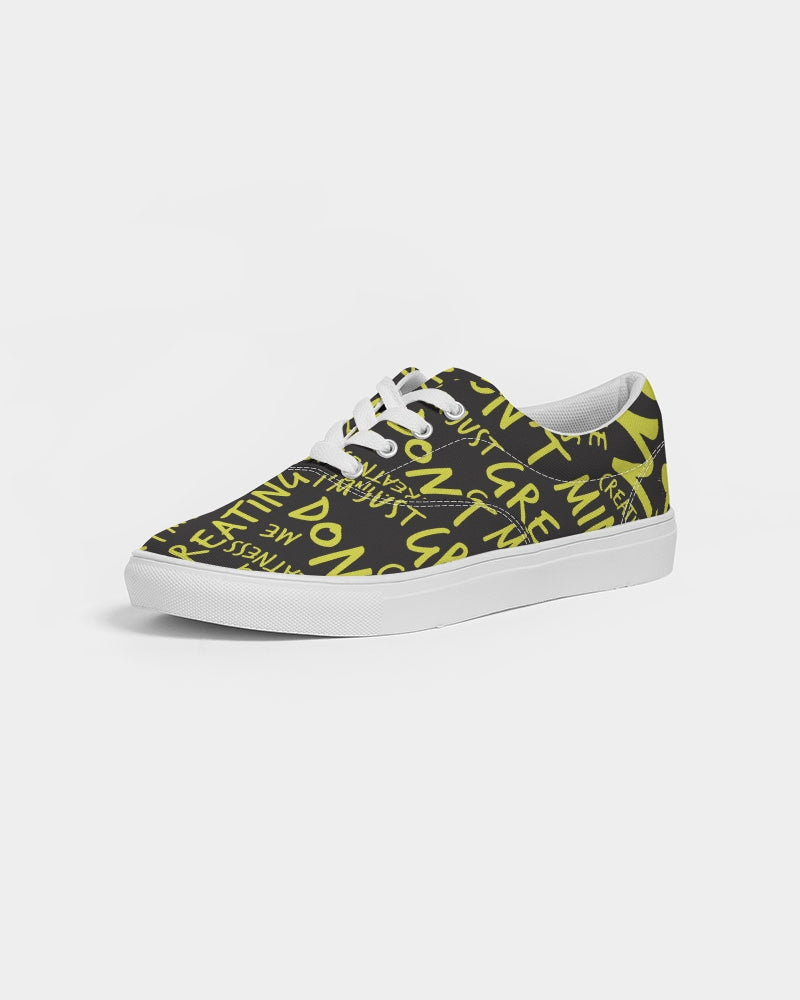 Black & Yellow Men's Canvas Shoe