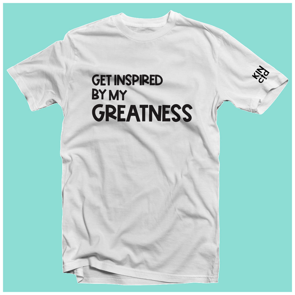 "Get Inspired by My Greatness" Youth Tee