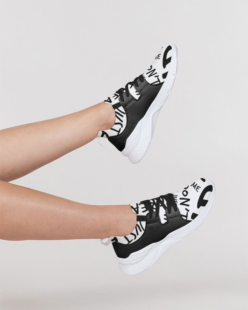 White & Black Women's Sneaker