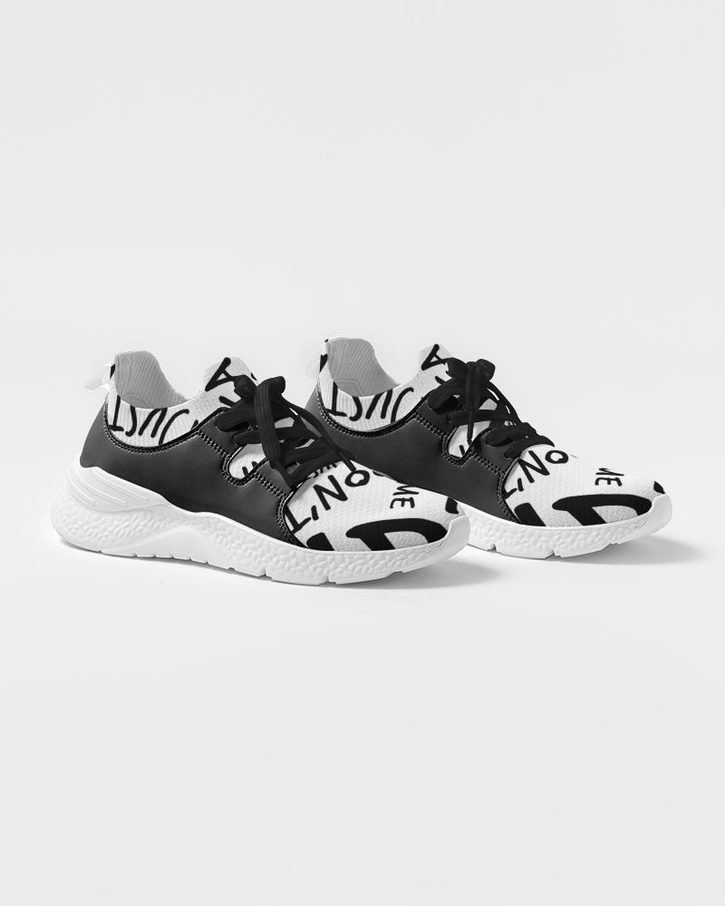 White & Black Women's Sneaker