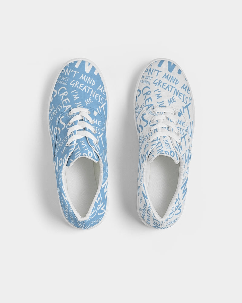 The Sky is Your GR8ness Women's Canvas Shoe