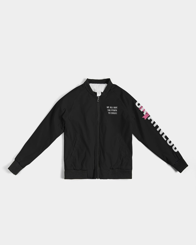 We All Have the Power ... Breast Cancer Awareness Unisex Bomber Jacket