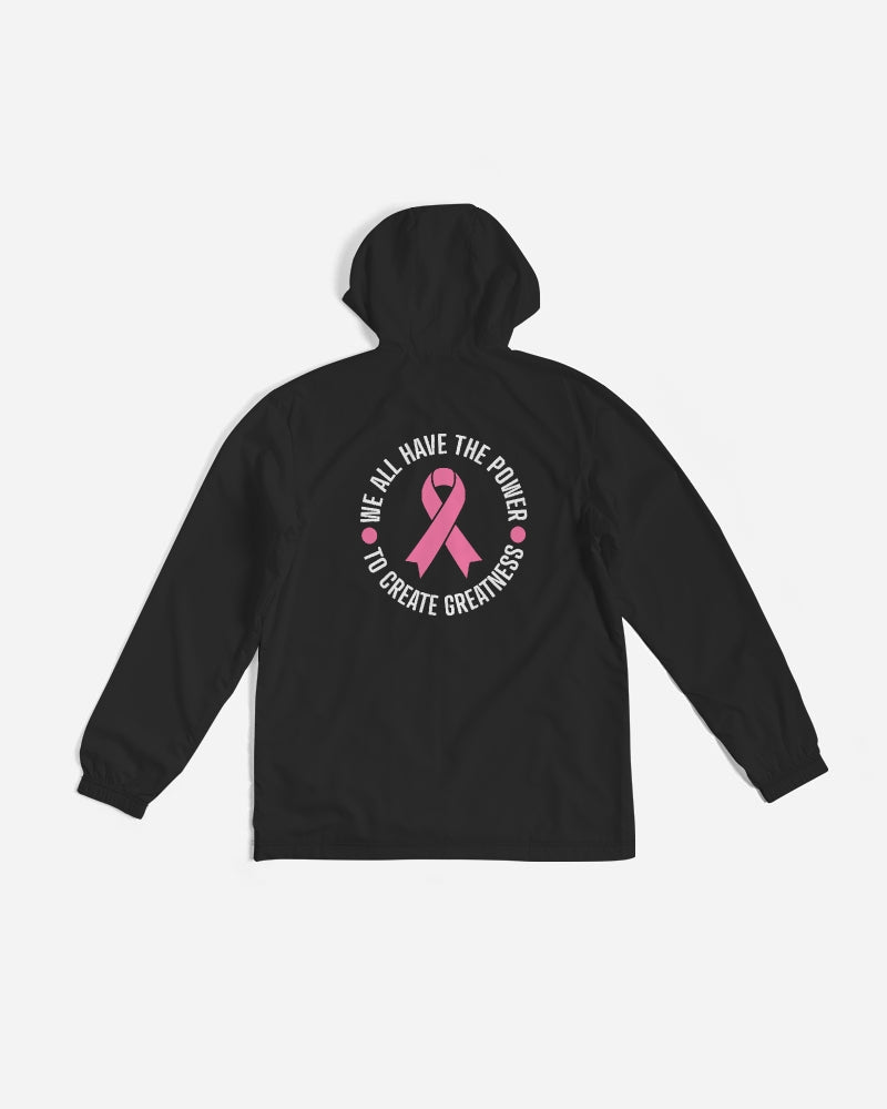 We All Have the Power ... Breast Cancer Awareness Unisex Windbreaker