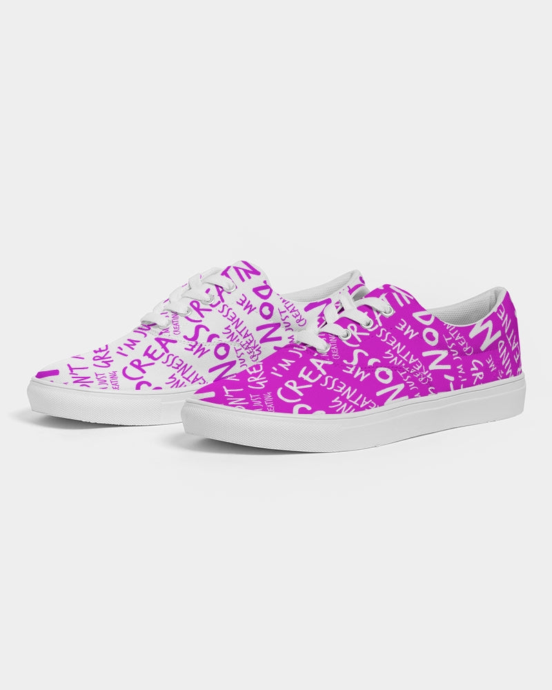 Fuchsia Men's Canvas Shoe