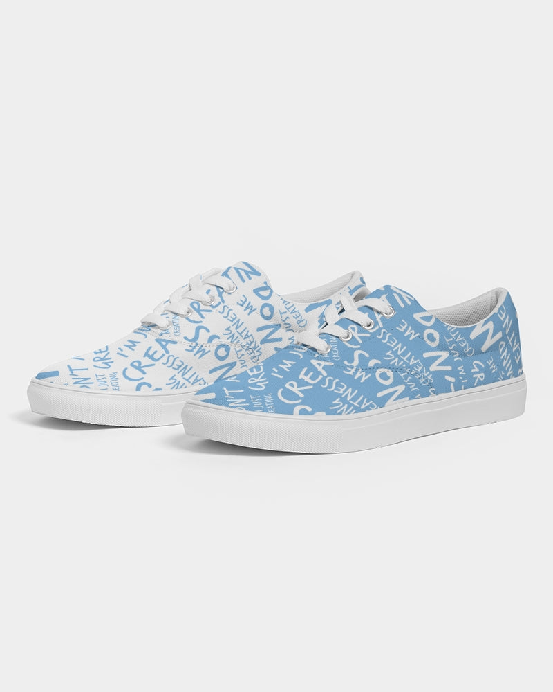 The Sky is Your GR8ness Men's Canvas Shoe