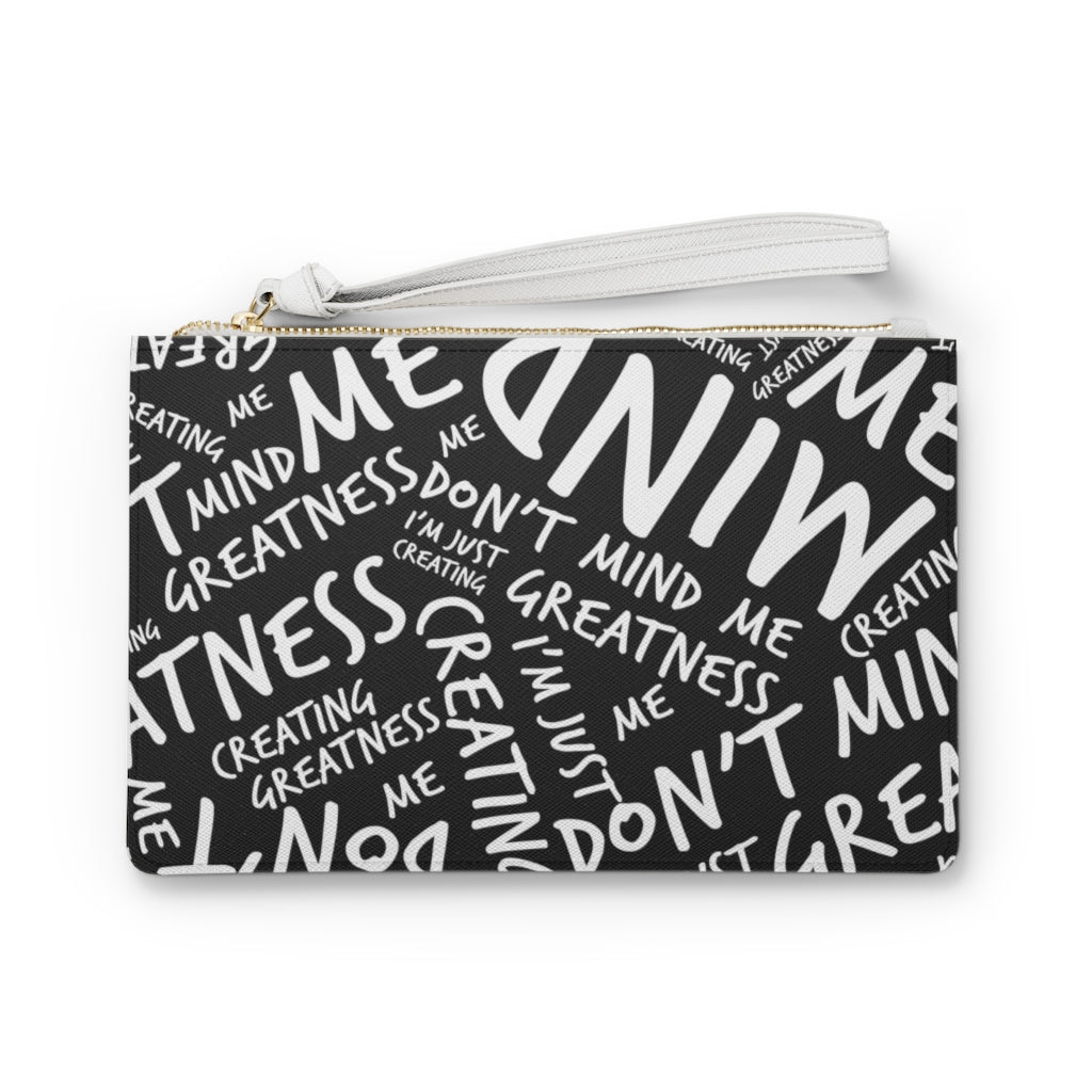 Black and White Clutch Bag