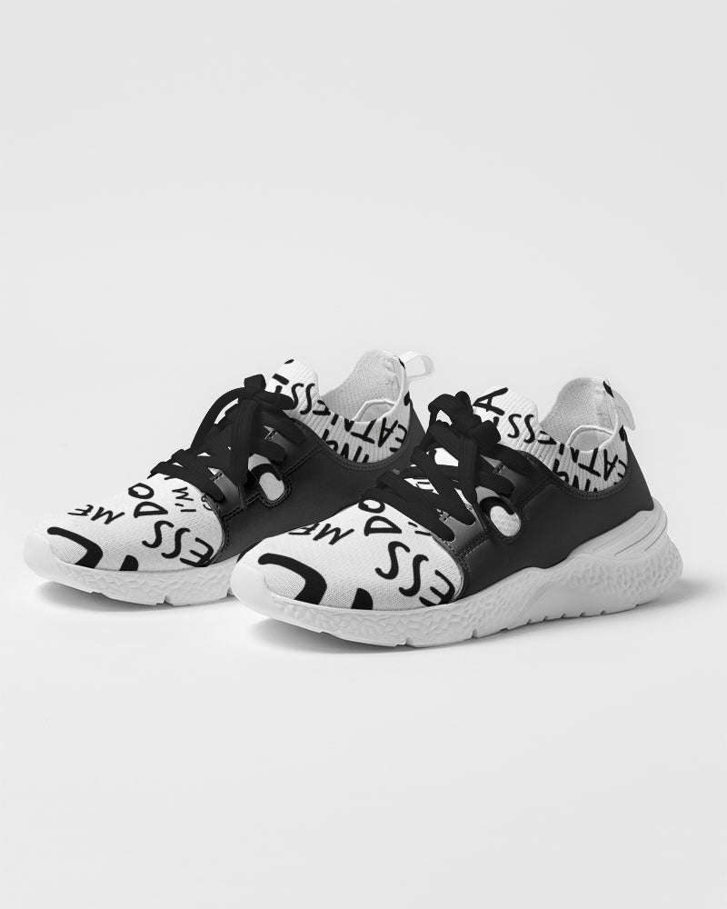 White & Black Women's Sneaker