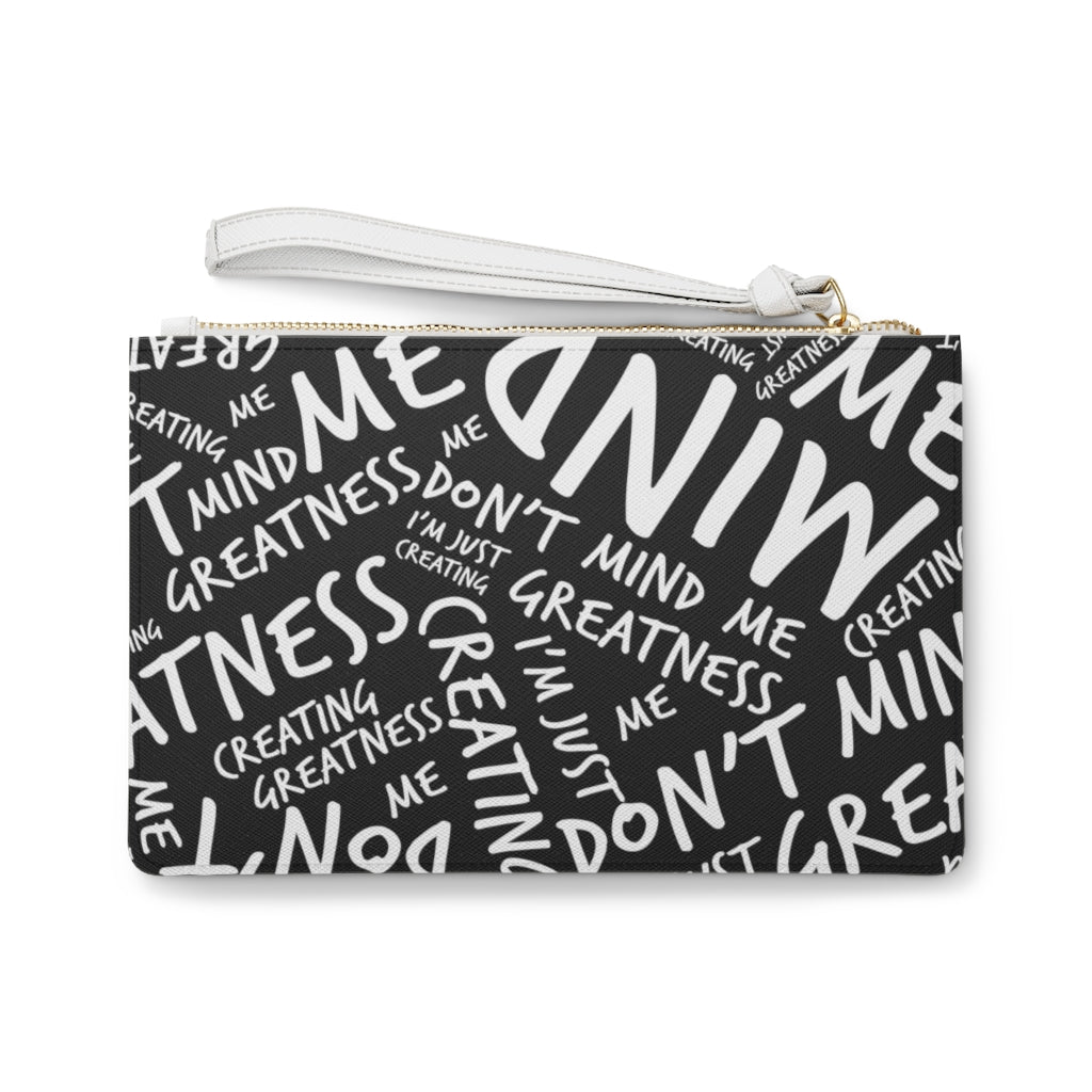 Black and White Clutch Bag