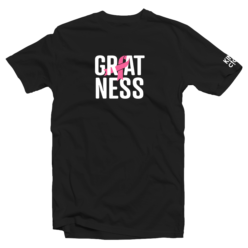 Greatness Squared ... Breast Cancer Awareness Tee