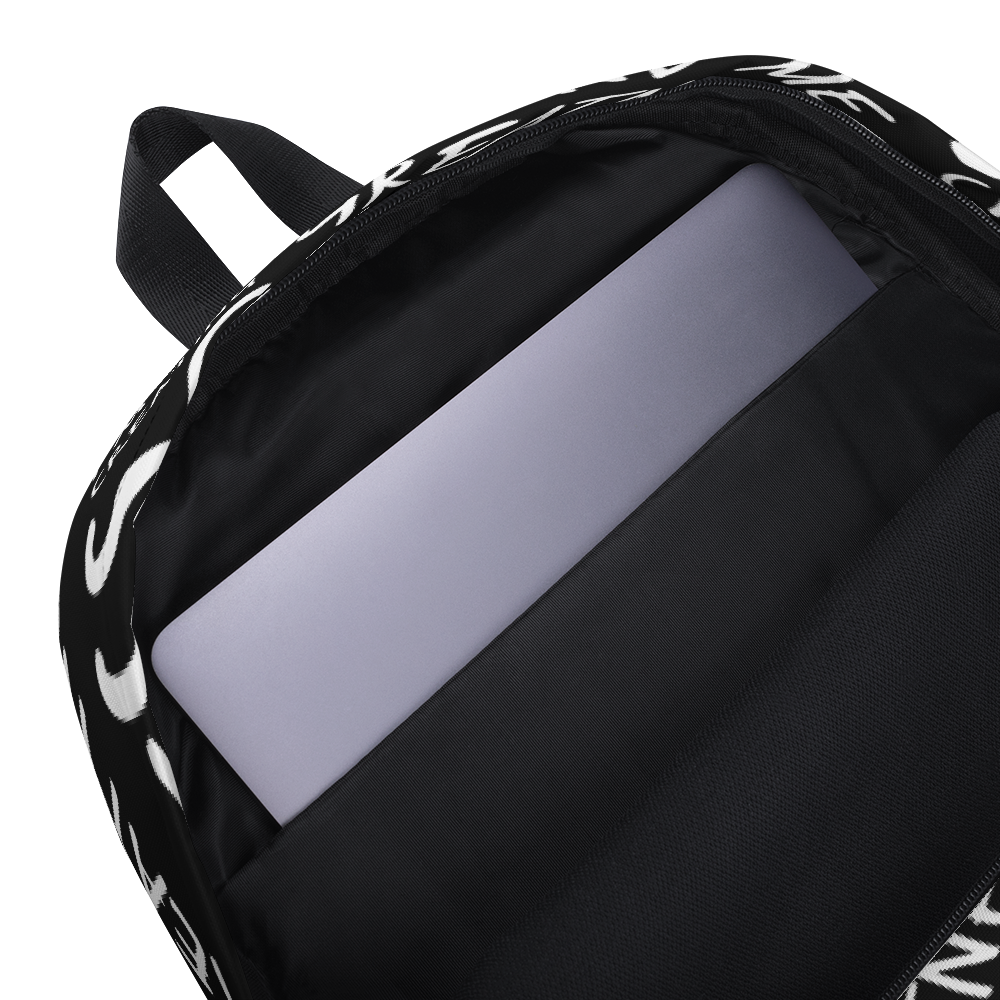 Black and White Backpack