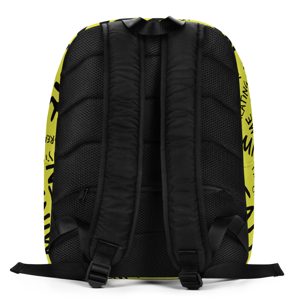 Yellow Water-Resistant Backpack