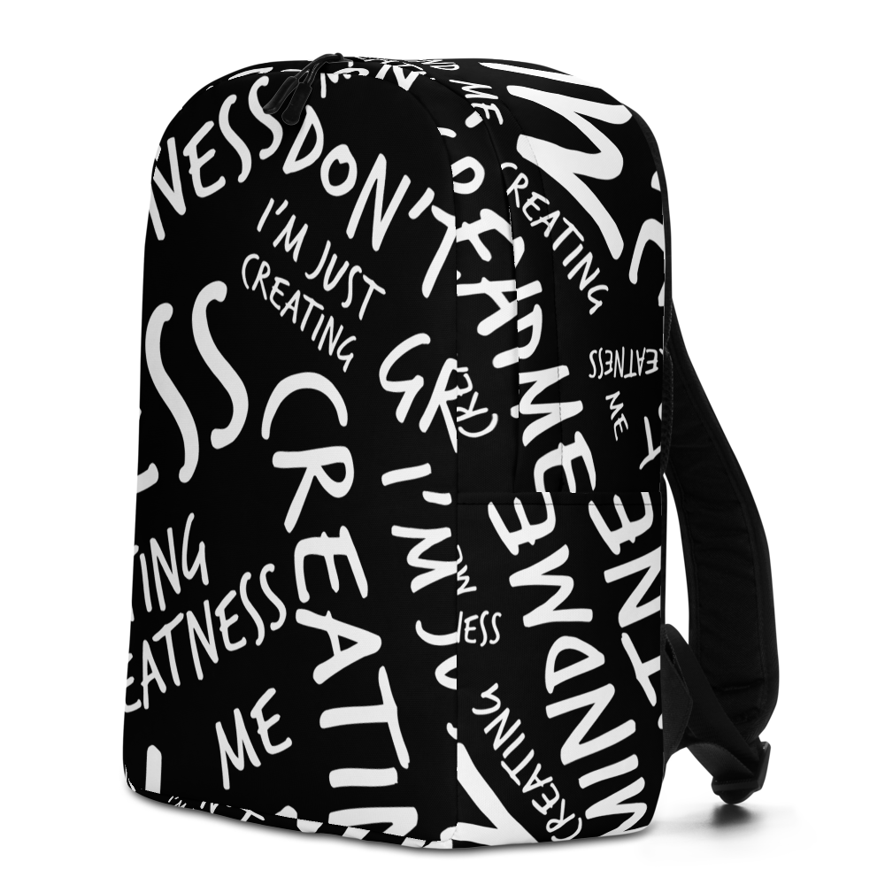 Black and White Backpack