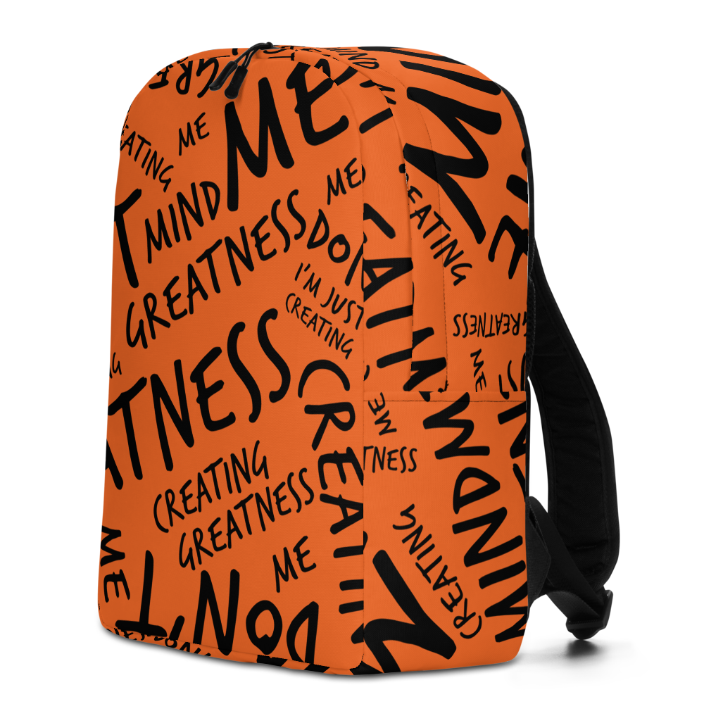 Orange Backpack