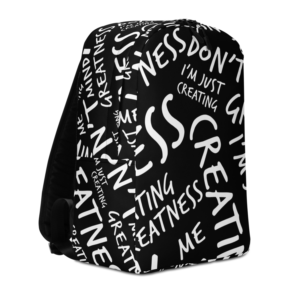 Black and White Backpack