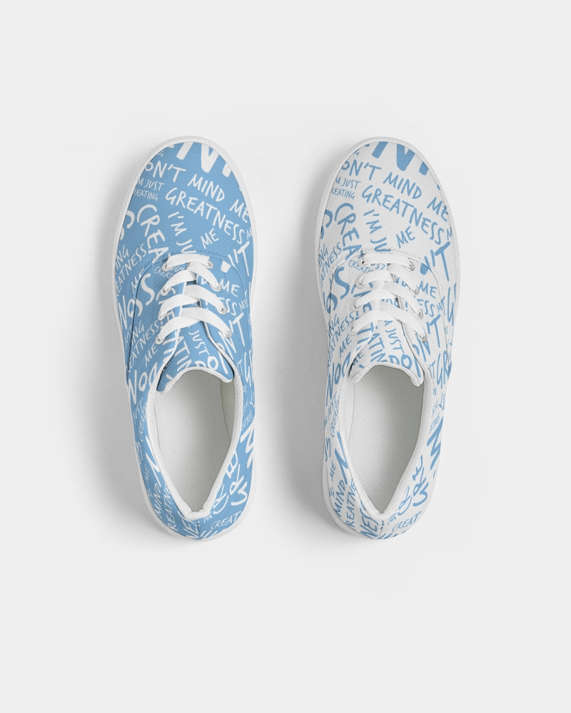 The Sky is Your GR8ness Men's Canvas Shoe