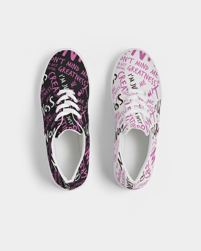 Gr8ness & the Brain Women's Canvas Shoe