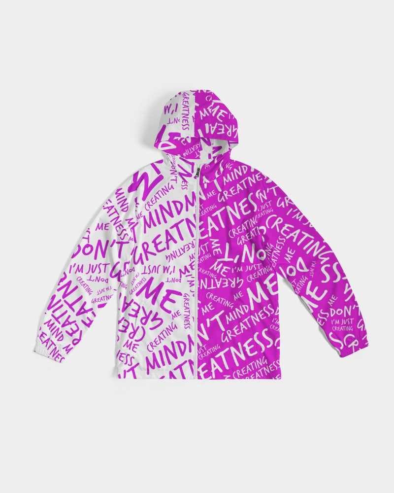 Fuchsia Unisex Windbreaker